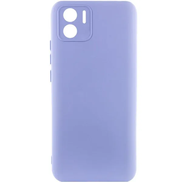 Чехол Silicone Cover Ummi Lakshmi Full Camera (AA) для Xiaomi Redmi A1 / A2 — Сиреневый