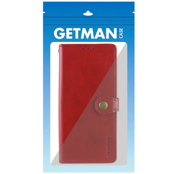 Шкіряний чохол-книжка GETMAN Gallant (PU) для Xiaomi Redmi A1 / A2 — Червоний — фото 5 Шкіряний чохол-книжка GETMAN Gallant (PU) для Xiaomi Redmi A1 / A2 — Червоний — фото 5