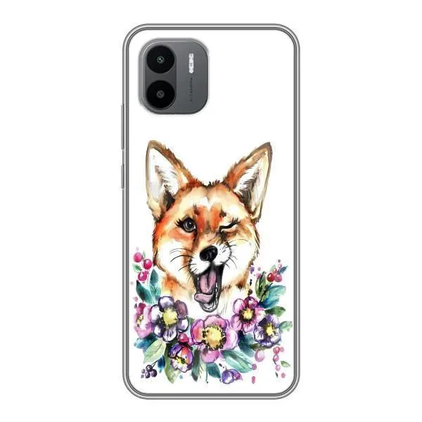 Чехол с принтом «Веселая лисичка» для Xiaomi Redmi A1