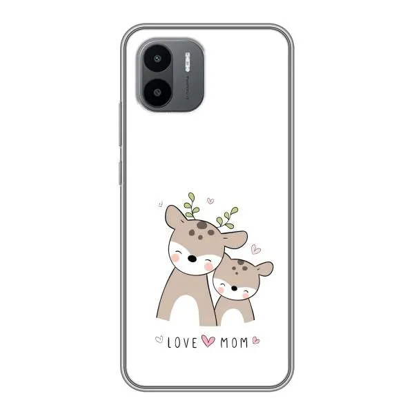 Чехол с принтом «Оленята мама и малыш» для Xiaomi Redmi A2