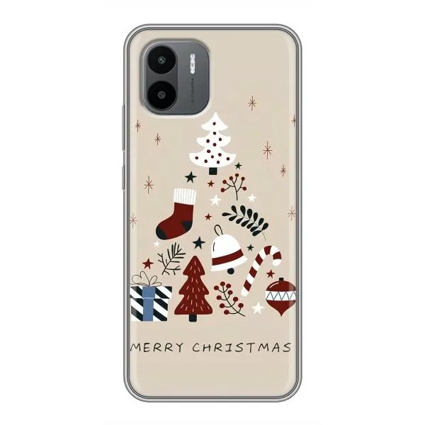 Чохол з принтом «Merry Christmas» для Xiaomi Redmi A2
