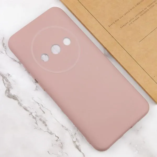 Чохол Silicone Cover Lakshmi Full Camera (AA) для Xiaomi Redmi A3 — Рожевий — фото 4