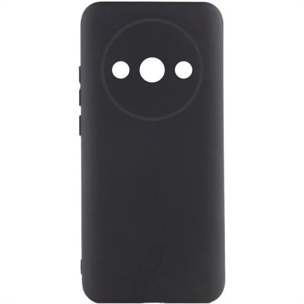 Чехол Silicone Cover Lakshmi Full Camera (AA) для Xiaomi Redmi A3 — Черный — фото 4 Чехол Silicone Cover Lakshmi Full Camera (AA) для Xiaomi Redmi A3 — Черный — фото 4