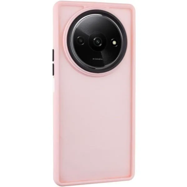 Чехол TPU+PC Lyon Frosted для Xiaomi Redmi A3 — Розовый — фото 1 Чехол TPU+PC Lyon Frosted для Xiaomi Redmi A3 — Розовый — фото 1