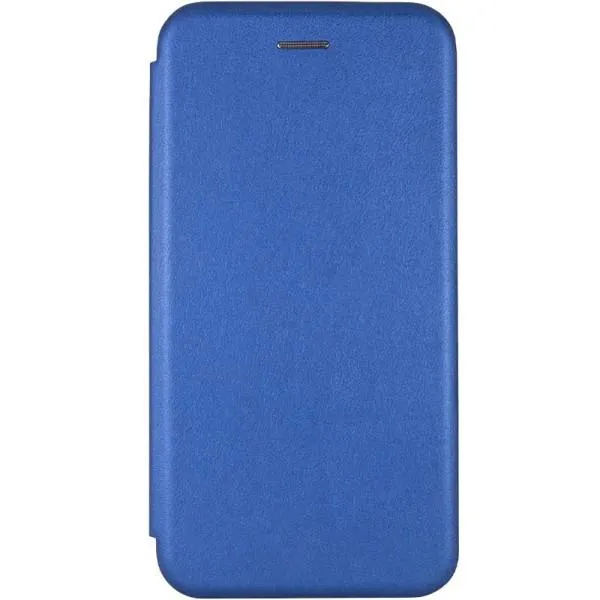 Кожаный чехол-книжка Classy для Xiaomi Redmi A3 — Синий — фото 2