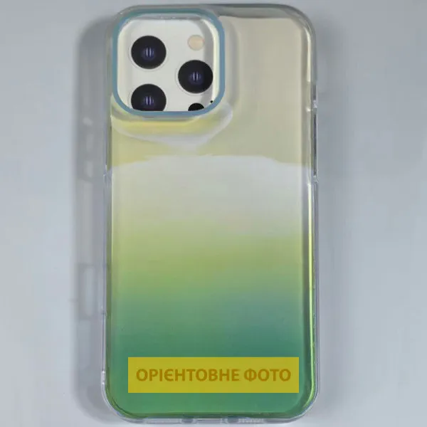 Чехол TPU+PC Glassbend для Xiaomi Redmi A3 / Poco C61 — Зеленый — фото 4