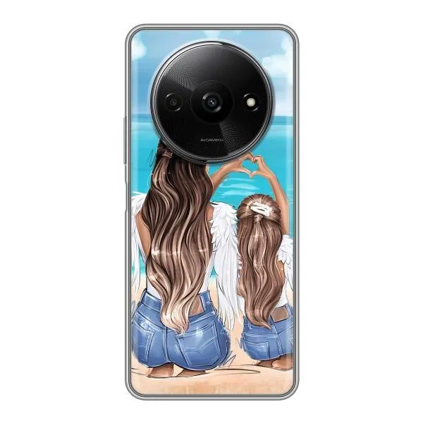 Чохол з принтом «Мама з донькою» для Xiaomi Redmi A3