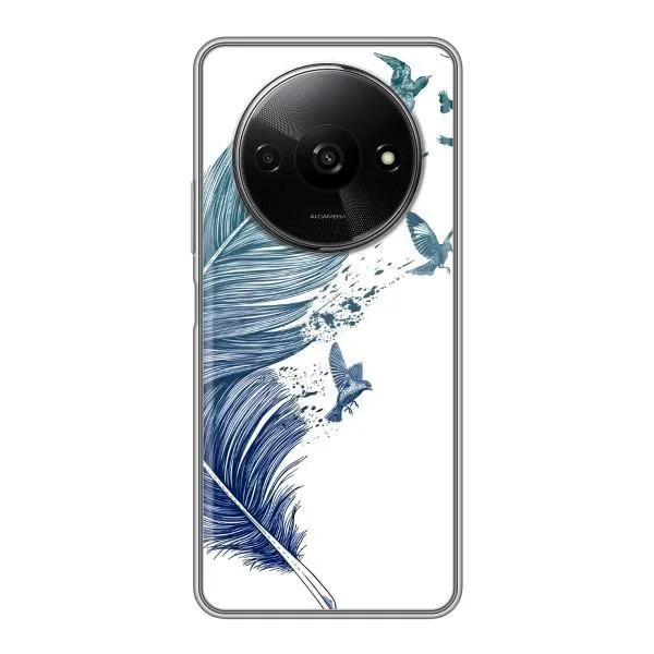 Чехол с принтом «Перышко» для Xiaomi Redmi A3 Чехол с принтом «Перышко» для Xiaomi Redmi A3
