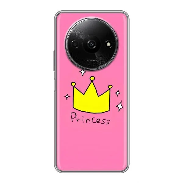 Чехол с принтом «Princess» для Xiaomi Redmi A3 Чехол с принтом «Princess» для Xiaomi Redmi A3