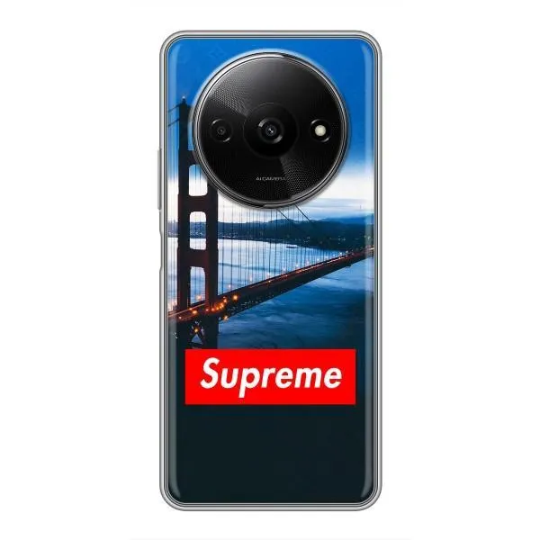 Чехол с принтом «Стиль Supreme» для Xiaomi Redmi A3 Чехол с принтом «Стиль Supreme» для Xiaomi Redmi A3