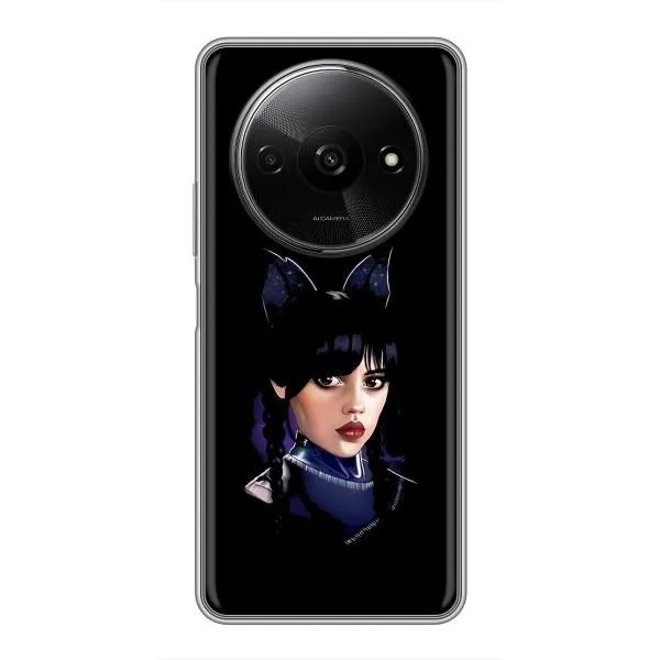 Чехол с принтом «серьезная Уэнздей» для Xiaomi Redmi A3 Чехол с принтом «серьезная Уэнздей» для Xiaomi Redmi A3