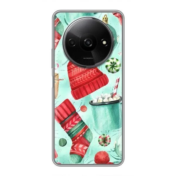 Чехол с принтом «Одежда НГ» для Xiaomi Redmi A3 Чехол с принтом «Одежда НГ» для Xiaomi Redmi A3