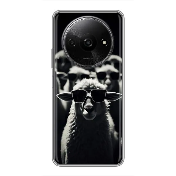 Чохол з принтом «Овечка в окулярах» для Xiaomi Redmi A3x