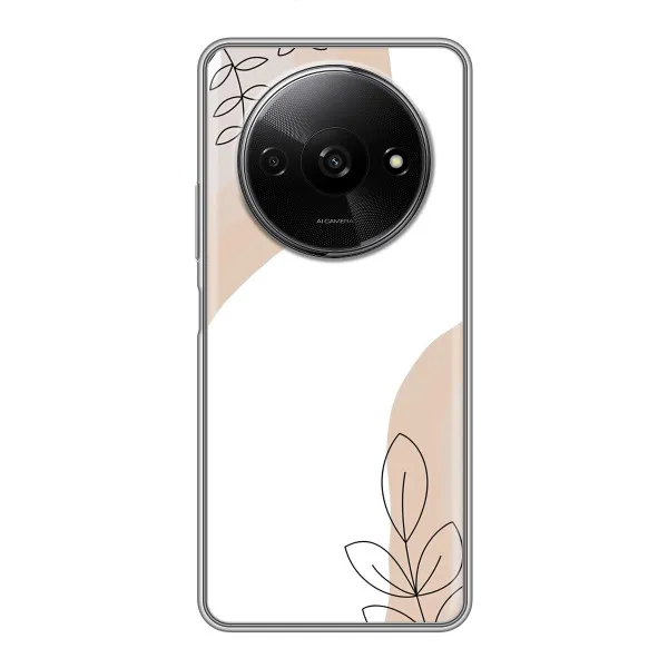 Чохол з принтом «Нюдова гілочка абстракція» для Xiaomi Redmi A3x