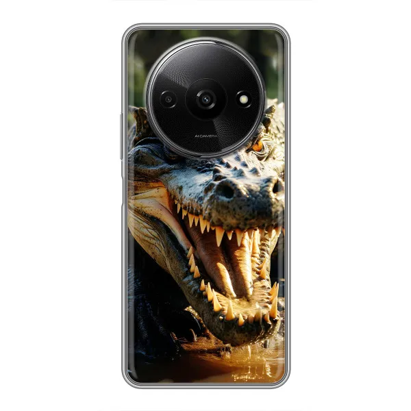 Чехол с принтом «Опасный крокодил» для Xiaomi Redmi A3x