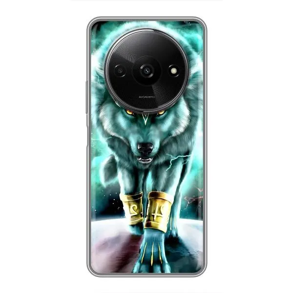 Чохол з принтом «Яскравий вовк» для Xiaomi Redmi A3x