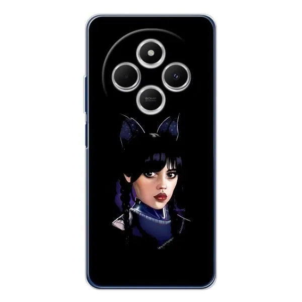Чехол с принтом «серьезная Уэнздей» для Xiaomi Redmi A4 5G