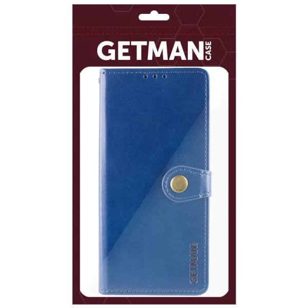 Шкіряний чохол-книжка GETMAN Gallant (PU) для Xiaomi Redmi A5 / Poco C71 — Синій — фото 5