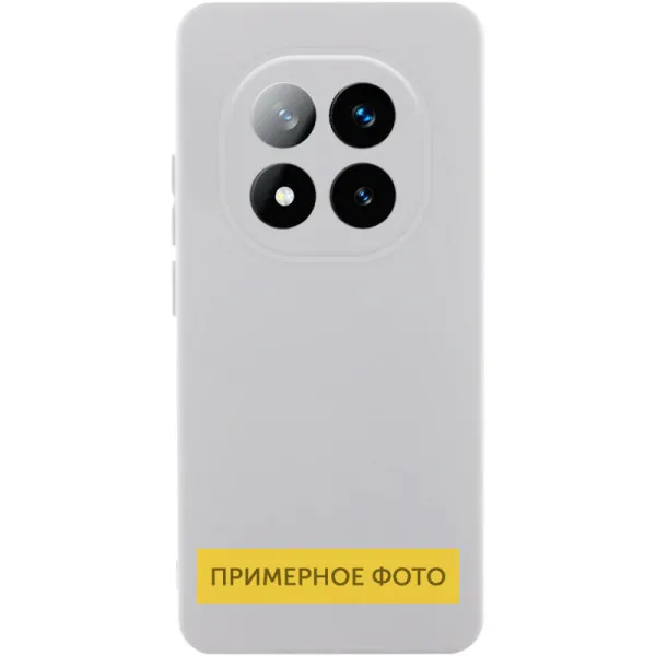 Чохол Silicone Cover Lakshmi Full Camera (AAA) для Xiaomi Redmi A5 / Poco C71 — Білий