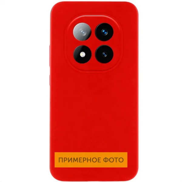 Чохол Silicone Cover Lakshmi Full Camera (AAA) для Xiaomi Redmi A5 / Poco C71 — Червоний