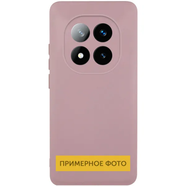 Чохол Silicone Cover Lakshmi Full Camera (AAA) для Xiaomi Redmi A5 / Poco C71 — Рожевий — фото 1