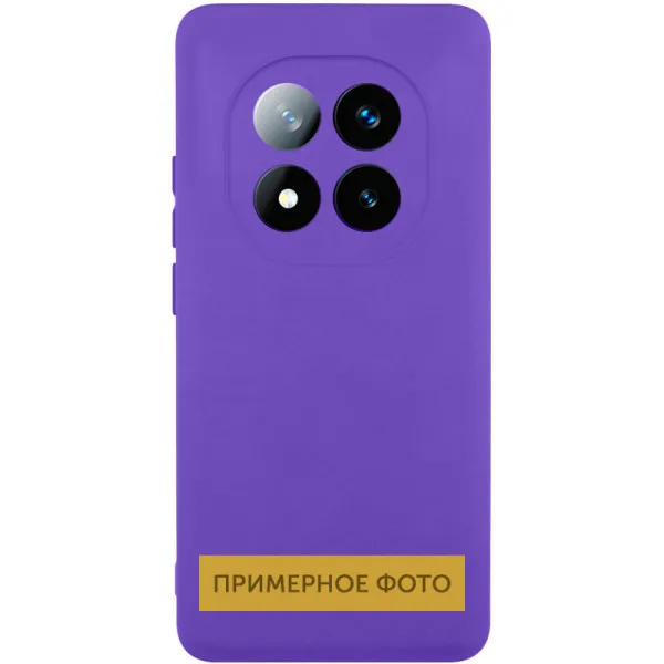 Чохол Silicone Cover Lakshmi Full Camera (AAA) для Xiaomi Redmi A5 / Poco C71 — Фіолетовий Чохол Silicone Cover Lakshmi Full Camera (AAA) для Xiaomi Redmi A5 / Poco C71 — Фіолетовий