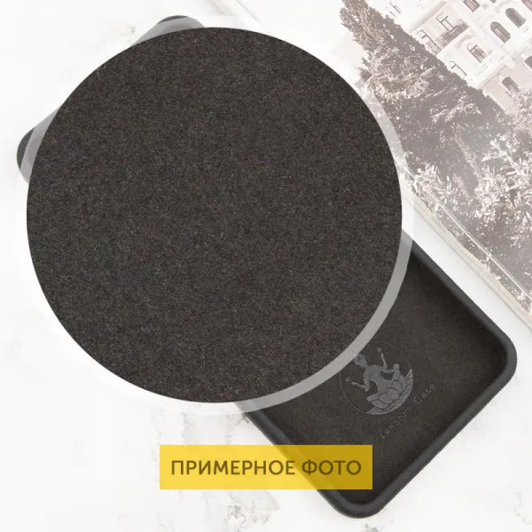 Чохол Silicone Cover Lakshmi Full Camera (AAA) для Xiaomi Redmi A5 / Poco C71 — Чорний — фото 3