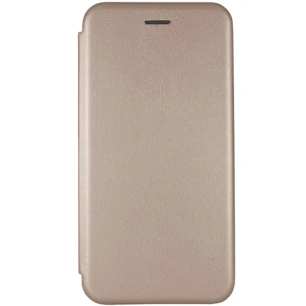 Шкіряний чохол-книжка Classy для Xiaomi Redmi A5 / Poco C71 — Золотий