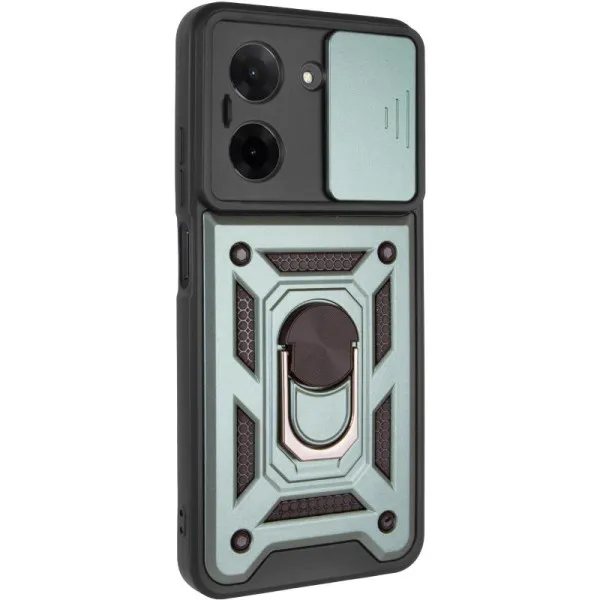 Чохол Ummi Camshield Serge Ring для Xiaomi Redmi A5 / Poco C71 — Зелений — фото 1