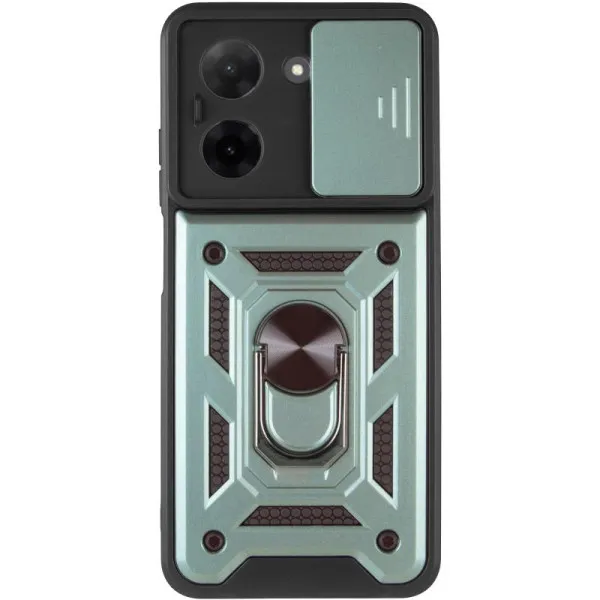 Чохол Ummi Camshield Serge Ring для Xiaomi Redmi A5 / Poco C71 — Зелений — фото 2