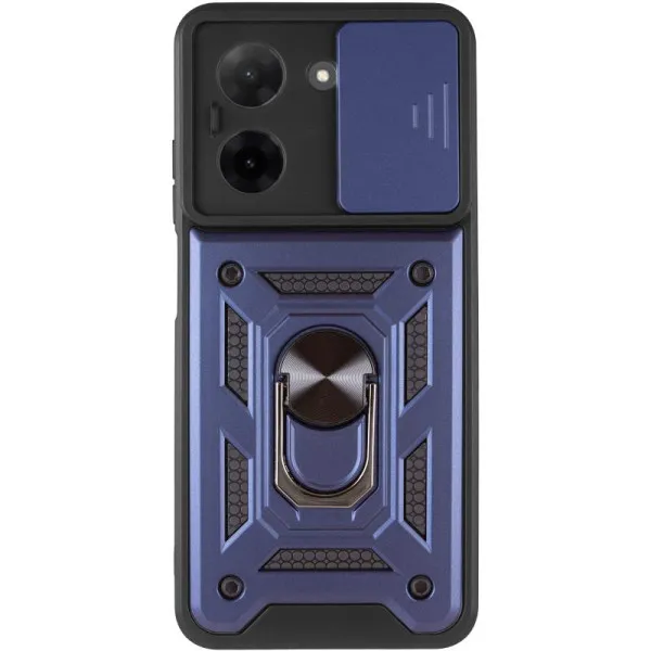 Чохол Ummi Camshield Serge Ring для Xiaomi Redmi A5 / Poco C71 — Синій — фото 2