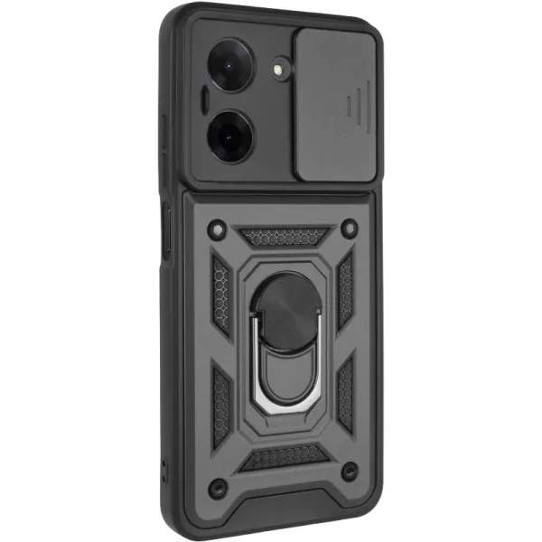 Чохол Ummi Camshield Serge Ring для Xiaomi Redmi A5 / Poco C71 — Чорний — фото 1