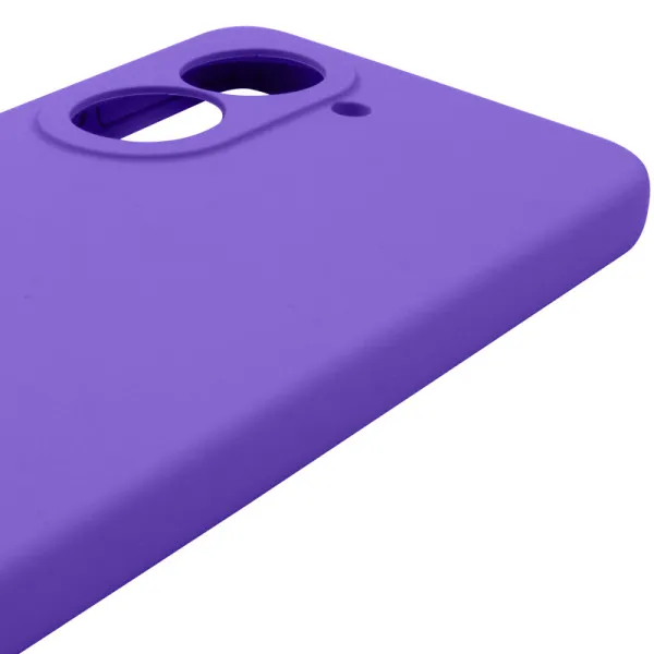 Чохол Silicone Cover Lakshmi Full Camera (AAA) для Xiaomi Redmi A5 / Poco C71 — Фіолетовий — фото 3 Чохол Silicone Cover Lakshmi Full Camera (AAA) для Xiaomi Redmi A5 / Poco C71 — Фіолетовий — фото 3