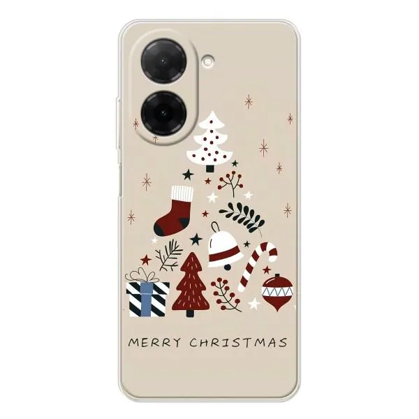 Чехол с принтом «Merry Christmas» для Xiaomi Redmi A5 (EU)