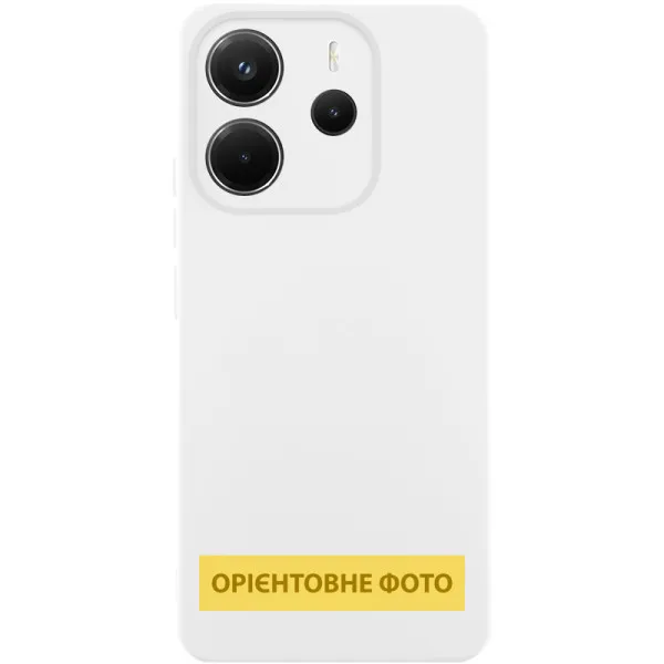 Чехол Silicone Cover Ummi Lakshmi Full Camera (AA) для Xiaomi Redmi A7 Pro 4G / Poco C81 — Белый