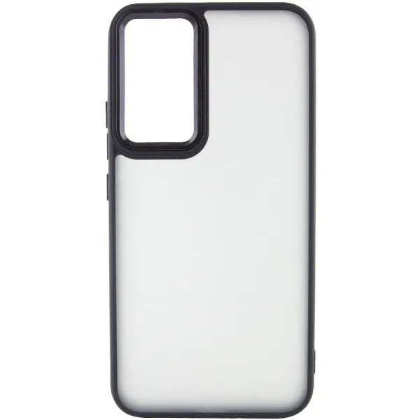 Чехол TPU+PC Lyon Frosted для Xiaomi Redmi A7 Pro 4G / Poco C81 — Черный — фото 2