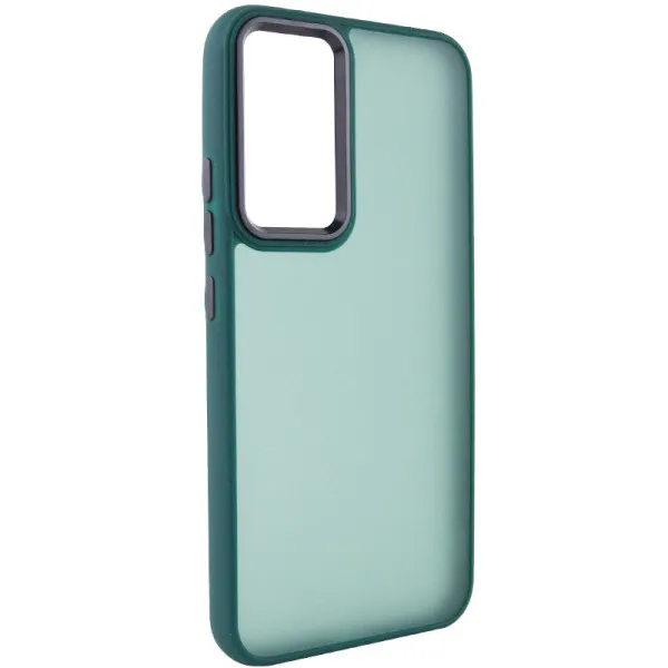 Чехол TPU+PC Lyon Frosted для Xiaomi Redmi A7 Pro 4G / Poco C81 — Зеленый — фото 1