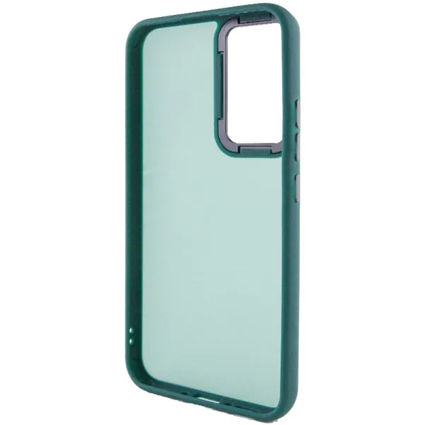 Чехол TPU+PC Lyon Frosted для Xiaomi Redmi A7 Pro 4G / Poco C81 — Зеленый — фото 3