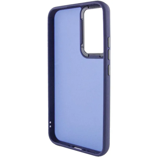 Чехол TPU+PC Lyon Frosted для Xiaomi Redmi A7 Pro 4G / Poco C81 — Темно-синий — фото 3