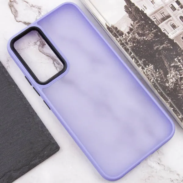 Чехол TPU+PC Lyon Frosted для Xiaomi Redmi A7 Pro 4G / Poco C81 — Фиолетовый — фото 4 Чехол TPU+PC Lyon Frosted для Xiaomi Redmi A7 Pro 4G / Poco C81 — Фиолетовый — фото 4