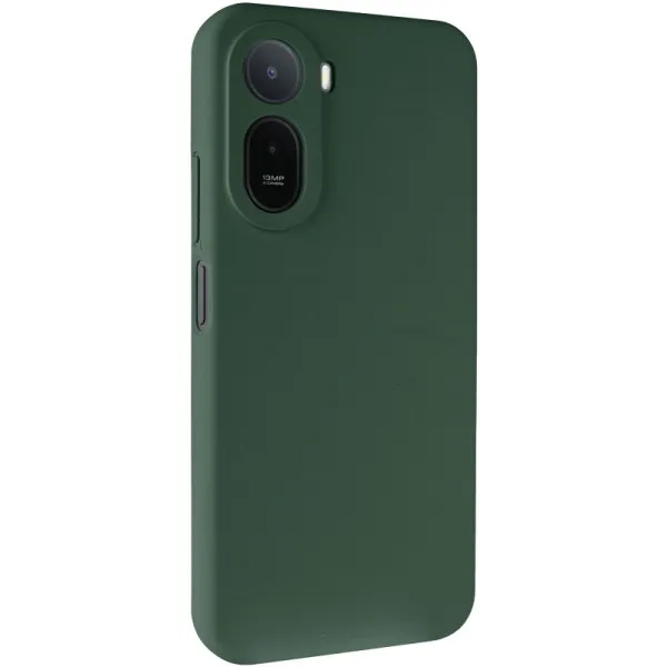 Чехол Silicone Cover Lakshmi Full Camera (AAA) для Xiaomi Redmi A7 Pro 4G / Poco C81 — Зеленый — фото 1