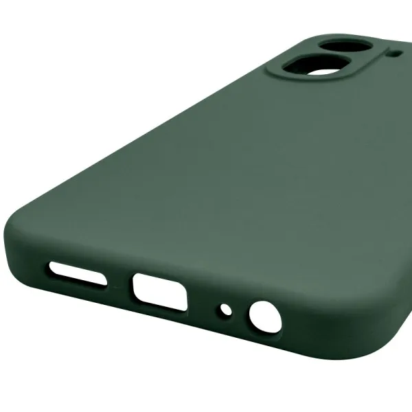 Чехол Silicone Cover Lakshmi Full Camera (AAA) для Xiaomi Redmi A7 Pro 4G / Poco C81 — Зеленый — фото 5
