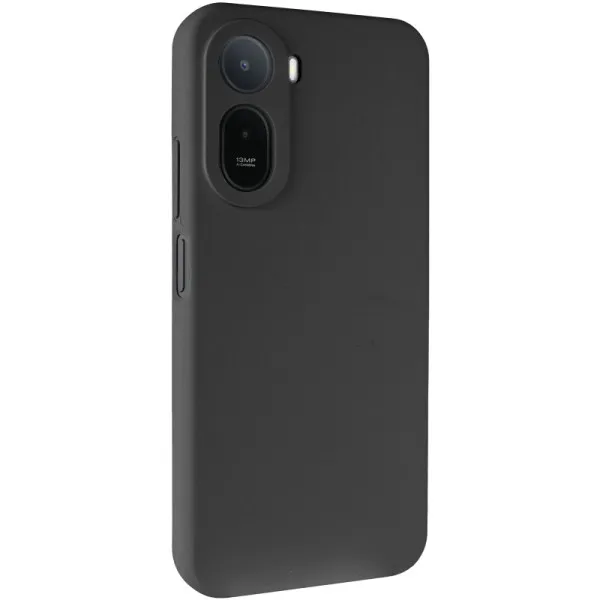 Чехол Silicone Cover Lakshmi Full Camera (AAA) для Xiaomi Redmi A7 Pro 4G / Poco C81 — Черный — фото 1