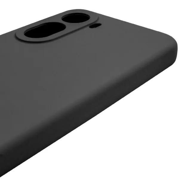Чехол Silicone Cover Lakshmi Full Camera (AAA) для Xiaomi Redmi A7 Pro 4G / Poco C81 — Черный — фото 4