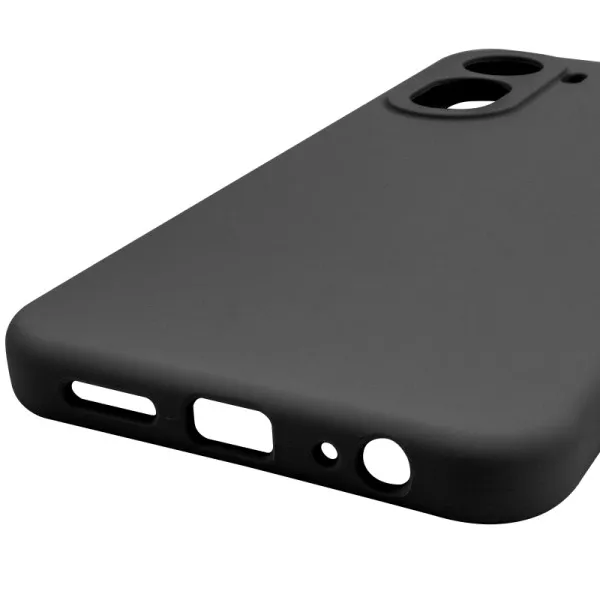 Чехол Silicone Cover Lakshmi Full Camera (AAA) для Xiaomi Redmi A7 Pro 4G / Poco C81 — Черный — фото 5