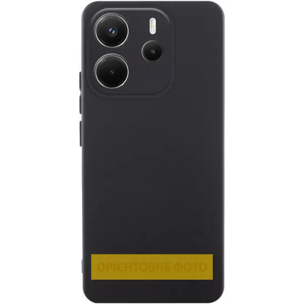 Чохол Silicone Cover Ummi Lakshmi Full Camera (AA) для Xiaomi Redmi A7 Pro 4G / Poco C81 — Чорний — фото 1