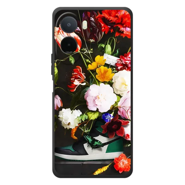 Чехол с принтом «Nike цветы» для Xiaomi Redmi A7 Pro