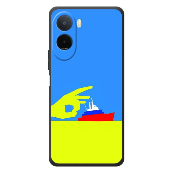 Чехол с принтом «Щелбан кораблю» для Xiaomi Redmi A7 Pro