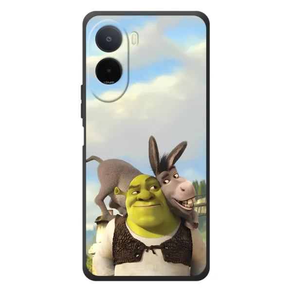 Чехол с принтом «Шрек и Осел» для Xiaomi Redmi A7 Pro Чехол с принтом «Шрек и Осел» для Xiaomi Redmi A7 Pro