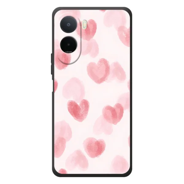 Чохол з принтом «Рожеві сердечки» для Xiaomi Redmi A7 Pro Чохол з принтом «Рожеві сердечки» для Xiaomi Redmi A7 Pro